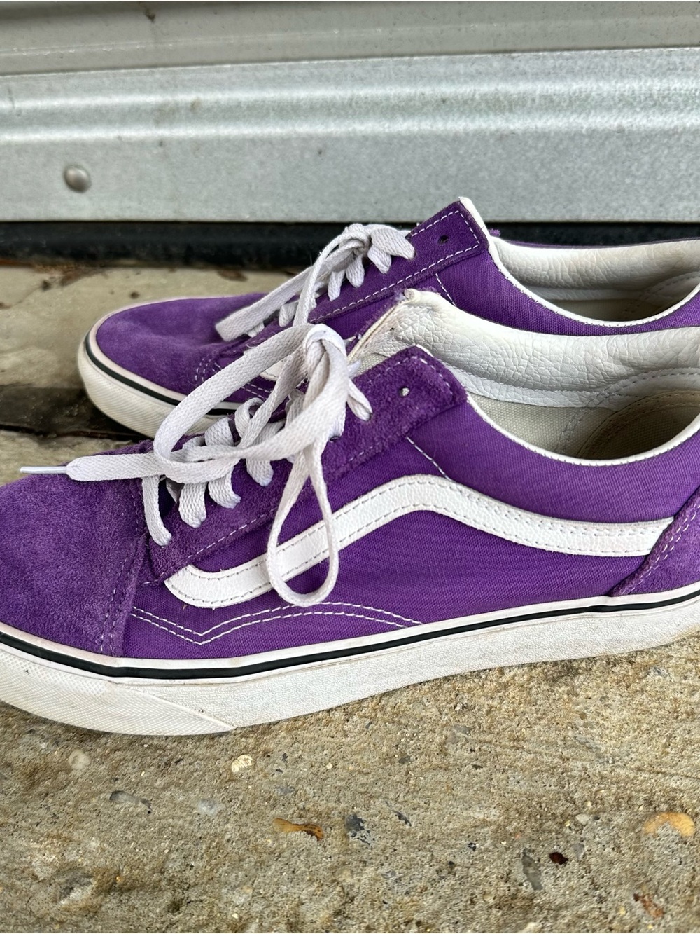 VANS Shoes - Purple In Color & Men’s Size 8 or Women’s Size 9.5 - Picture 2 of 6